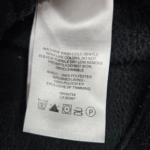 Columbia Men's Fleece Vest Black Zip Up Size Medium - Picture 7 of 9